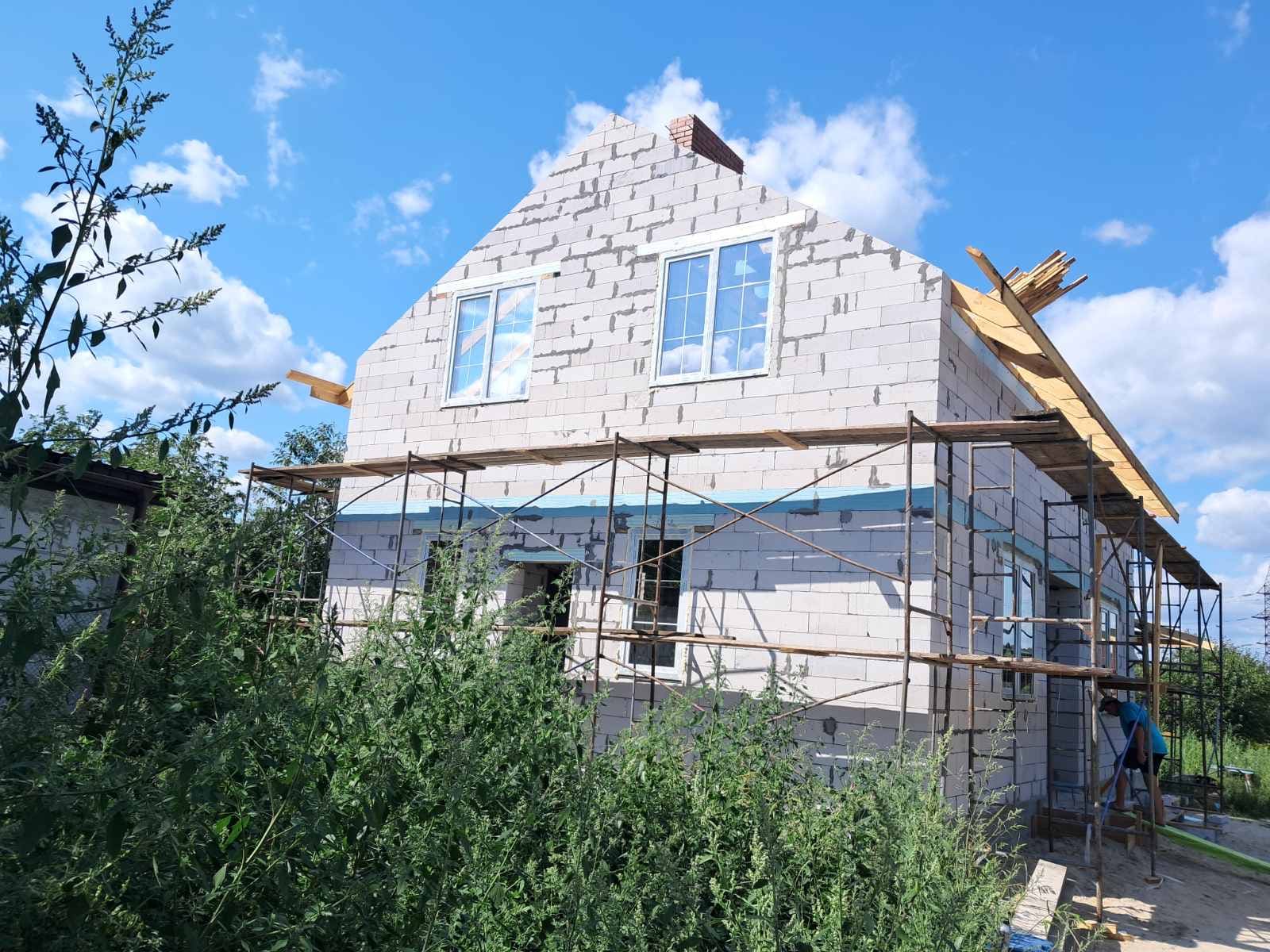 Остекление частного дома «под ключ» в с. Ходосовка