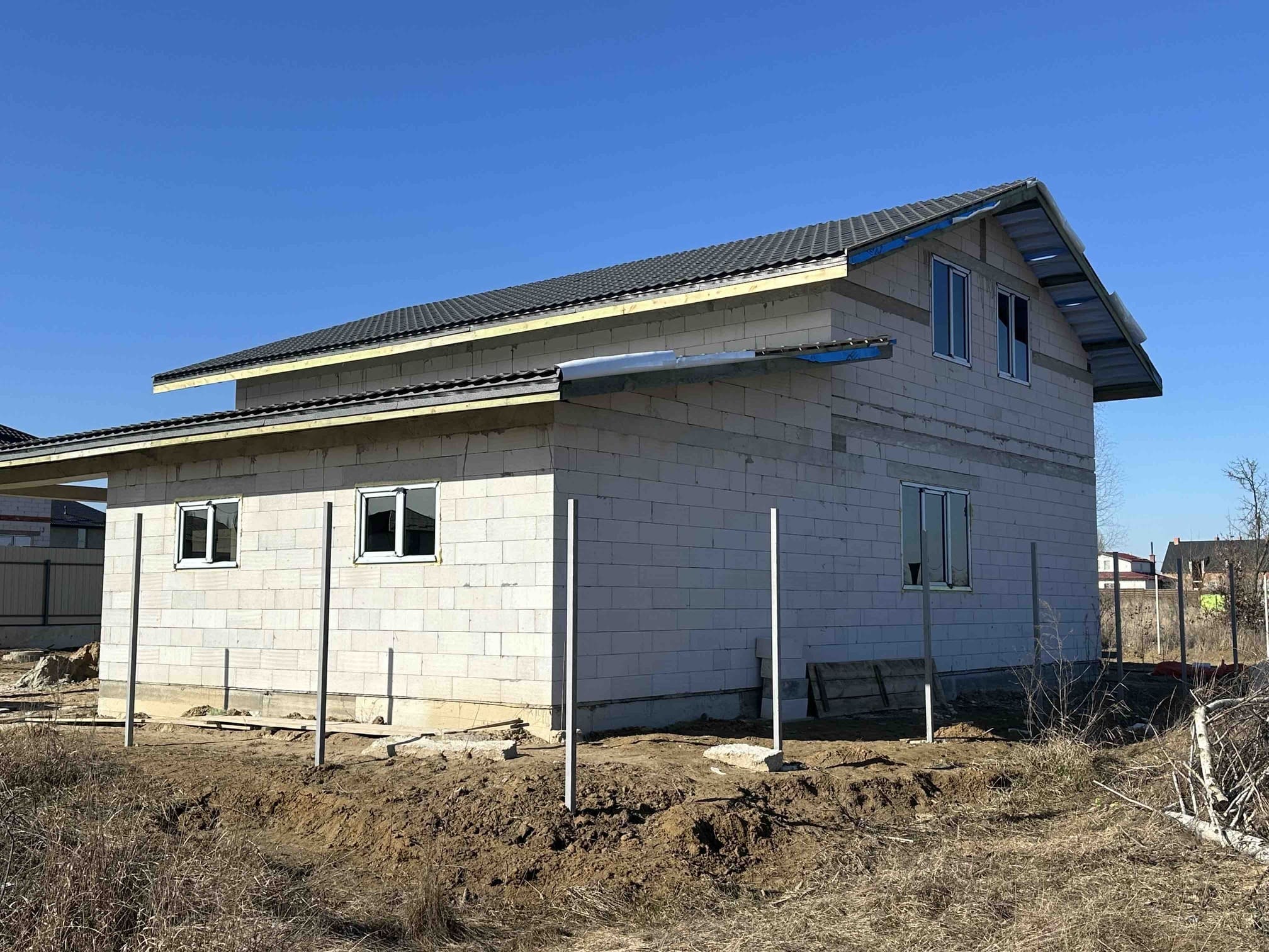 Современное остекление частного дома в Белогородке